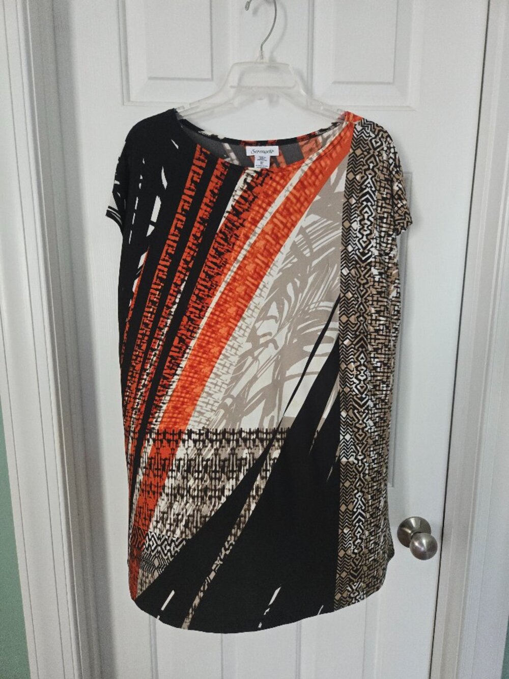 SERENGETI WOMAN'S MULI-COLORED BLOUSE SIZE XL